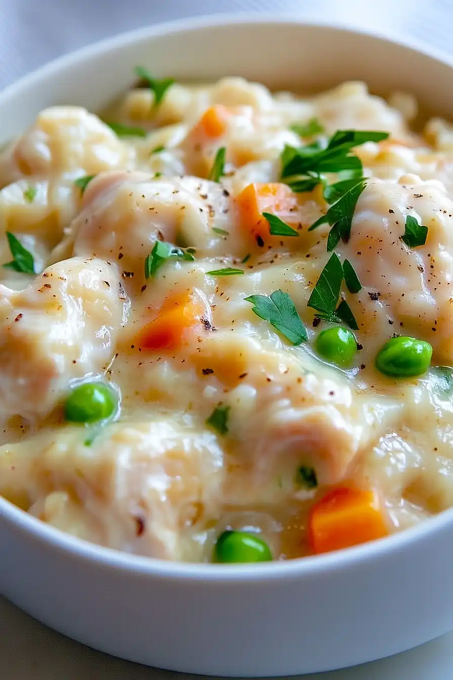 chicken and dumplings freezer meal