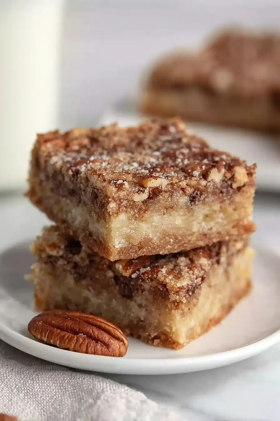 pecan pie bars for two