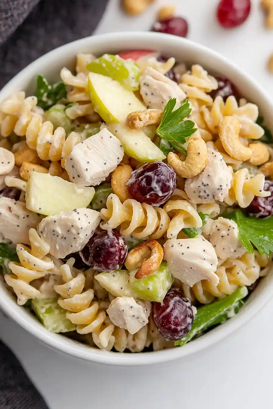 cranberry chicken pasta salad