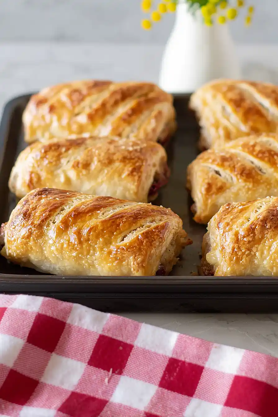 turkey stuffing sausage rolls