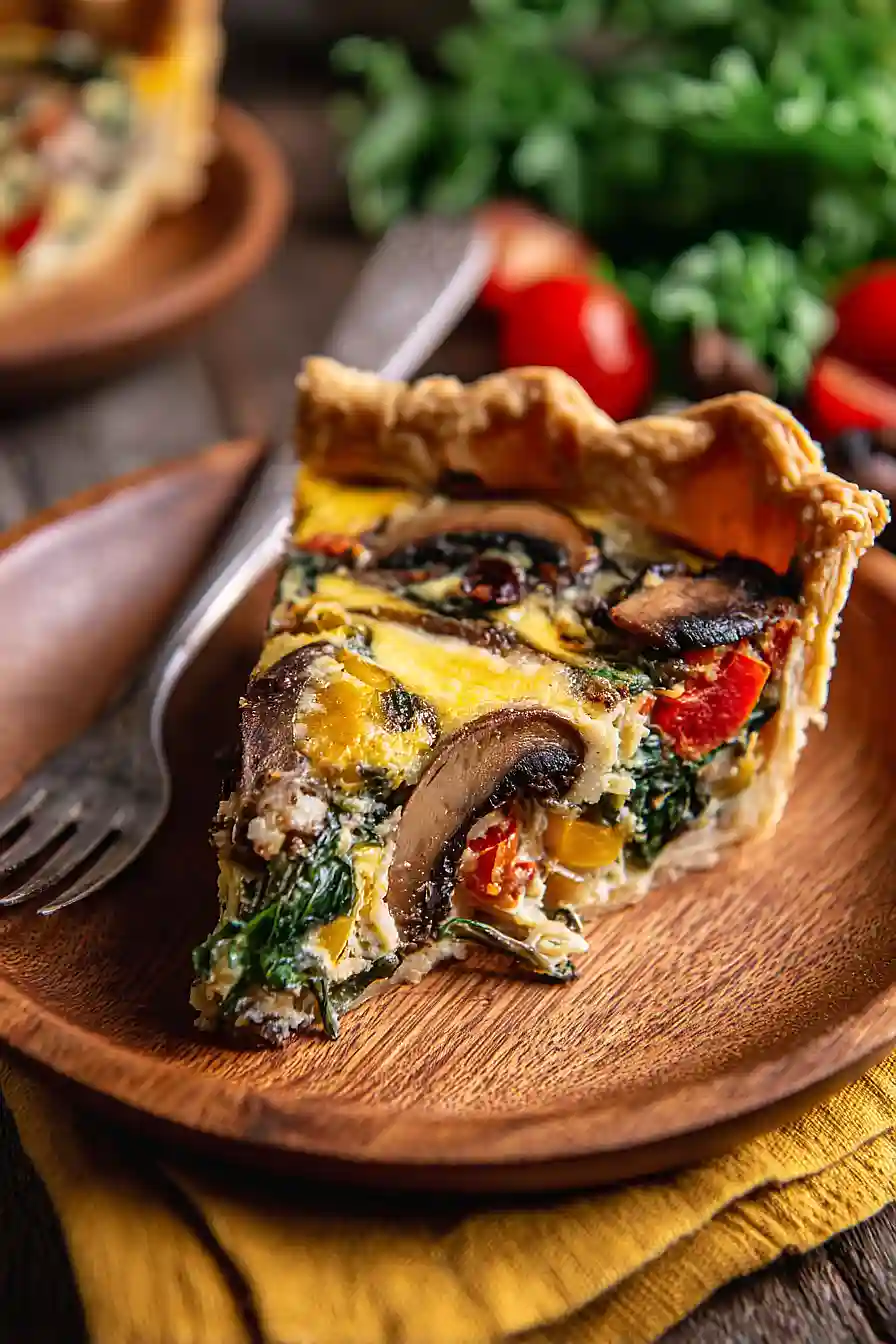 veggie quiche