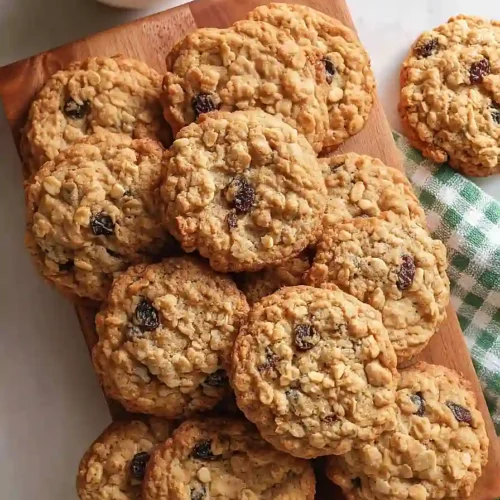 oatmeal raisin cookies with monk fruit