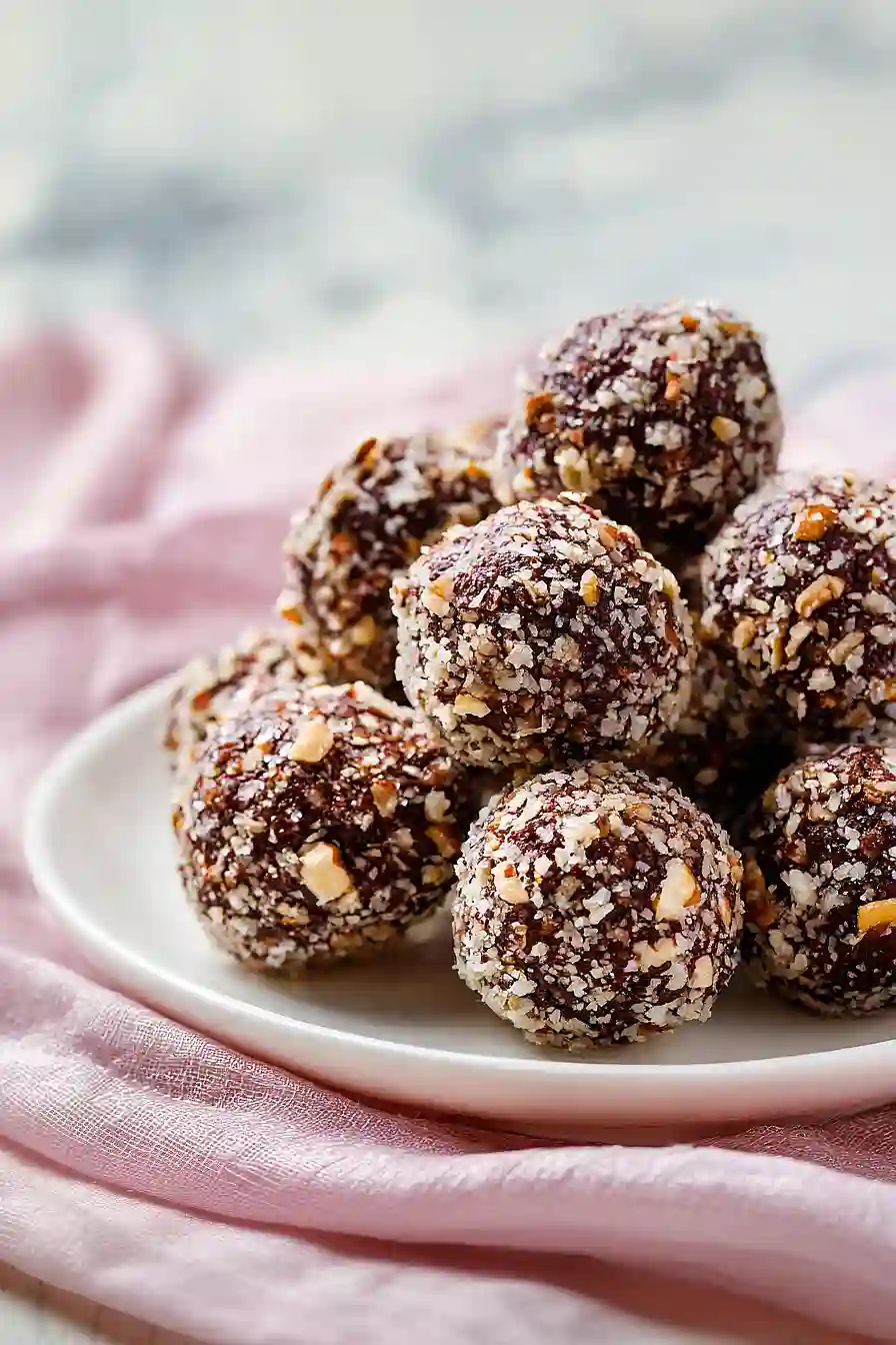 chocolate walnut truffles