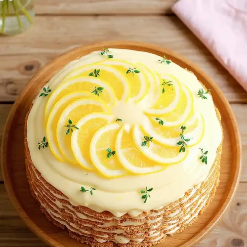 meyer lemon icebox cake