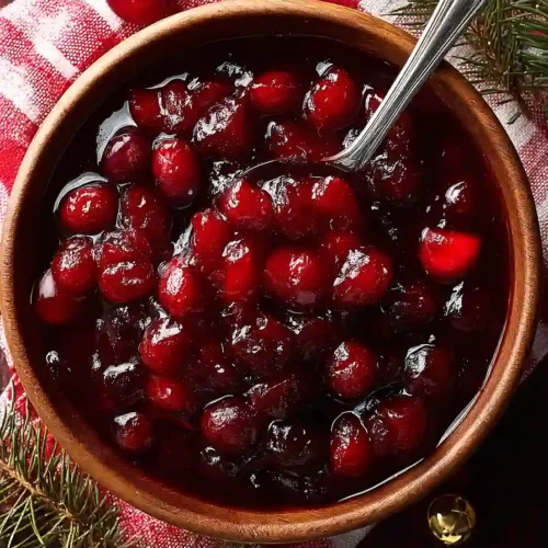 Maple cranberry sauce