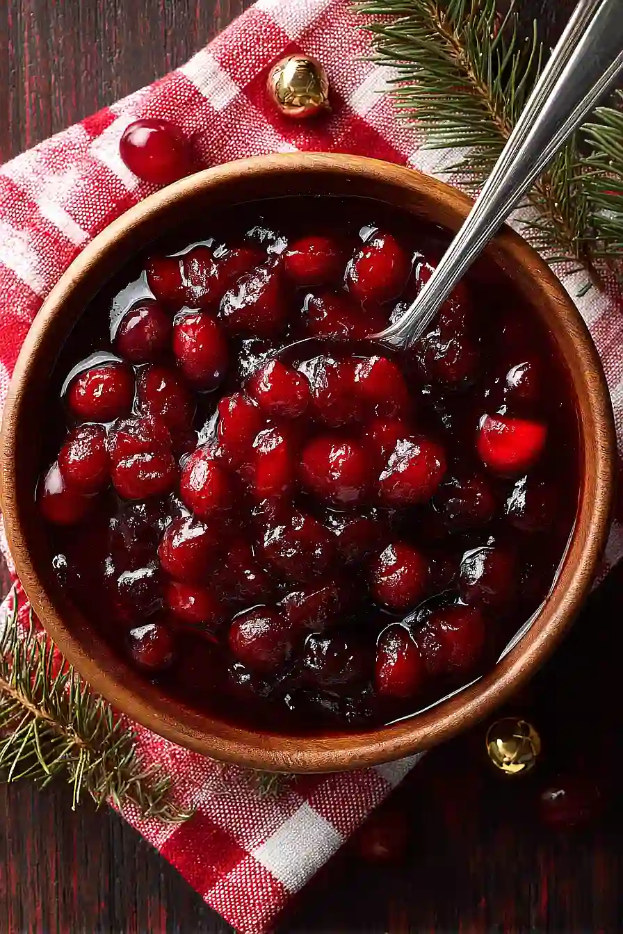 Maple cranberry sauce