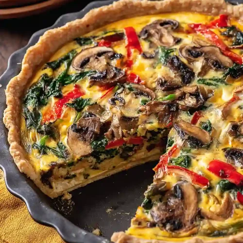 veggie quiche