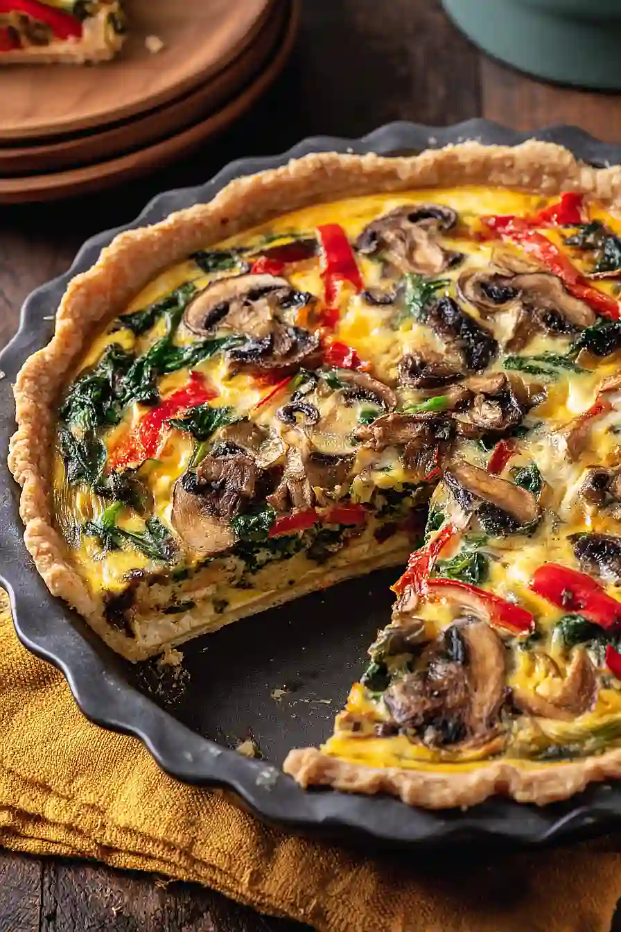 veggie quiche