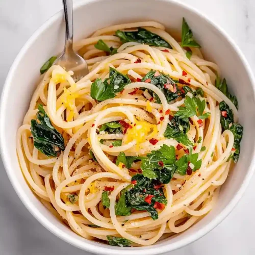 spaghetti aglio olio