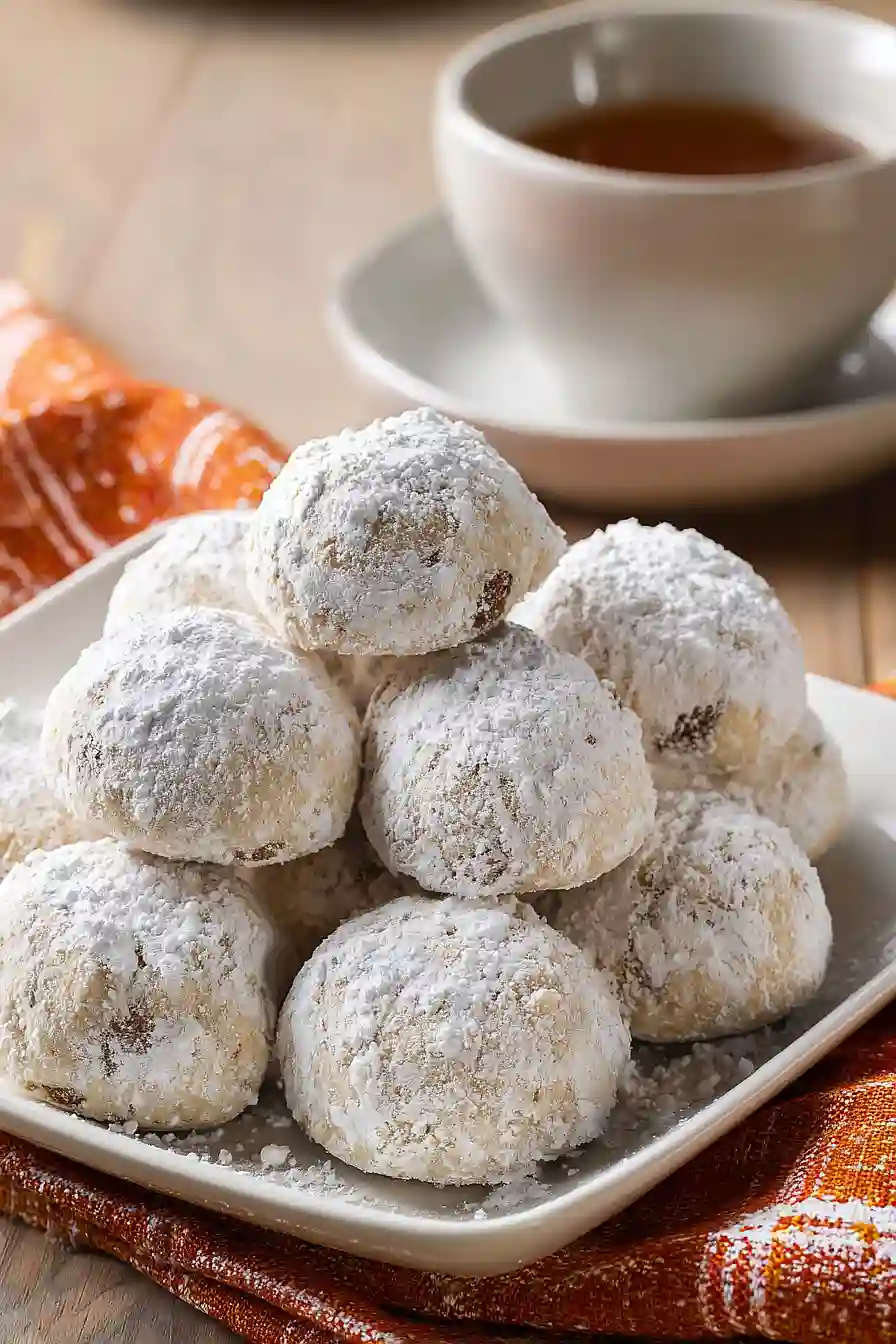 paleo russian tea cakes