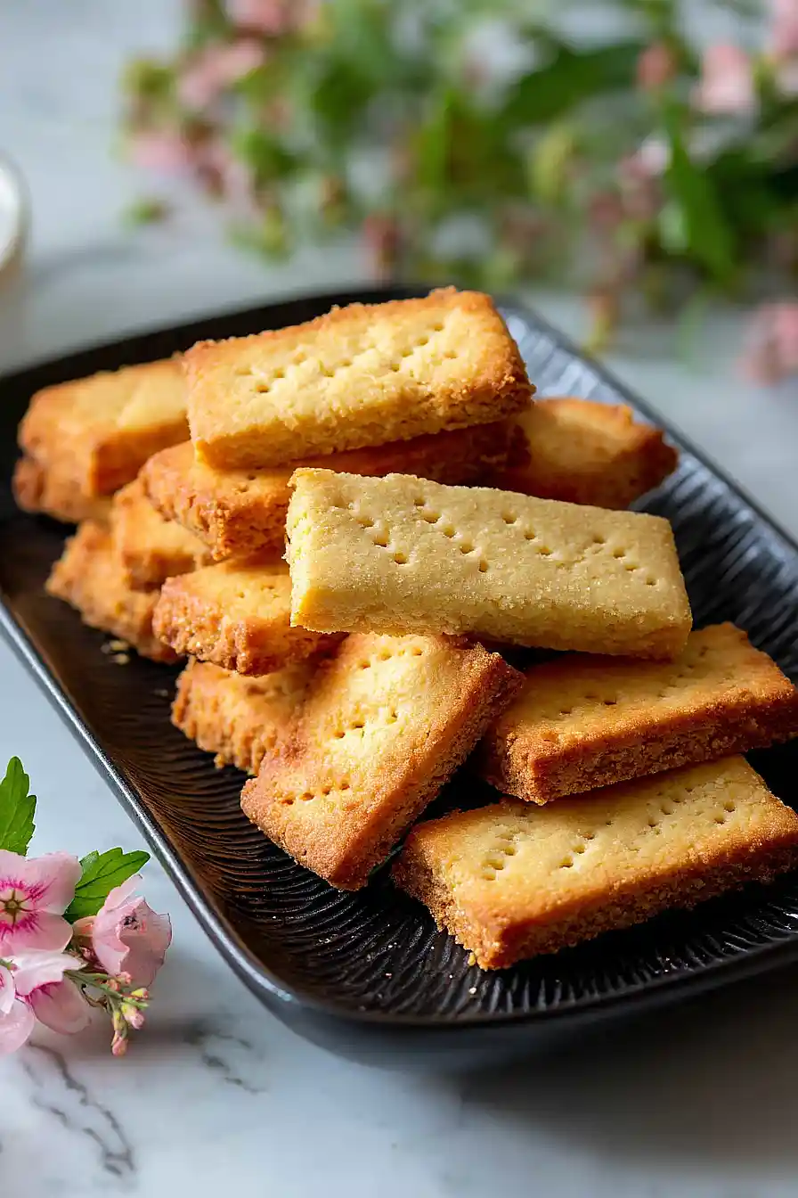 healthy shortbread cookies