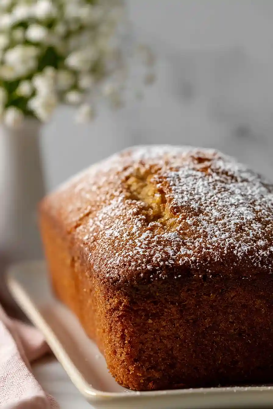 eggnog banana bread