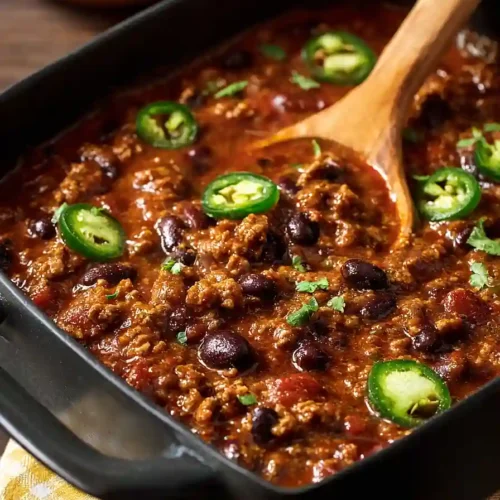 three bean turkey chili