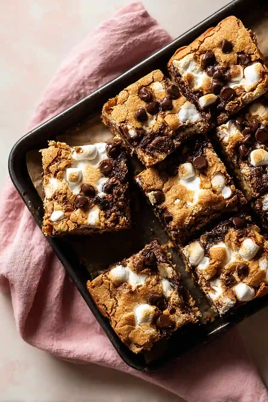 gluten free s’mores bars