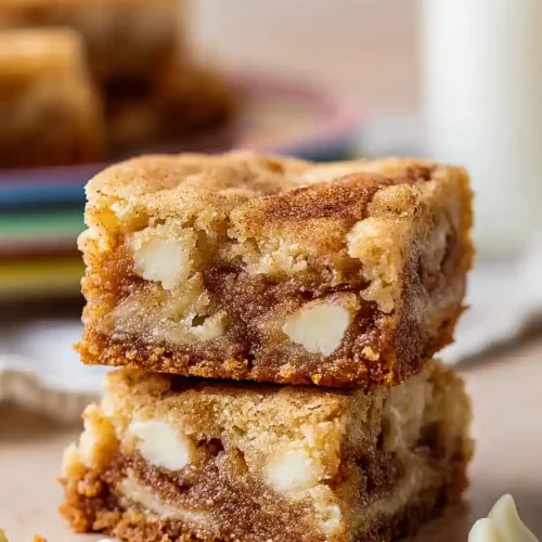 snickerdoodle blondies