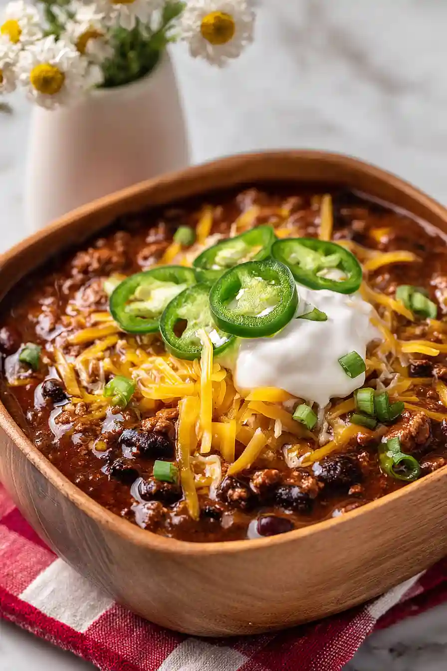 jalapeño turkey chili