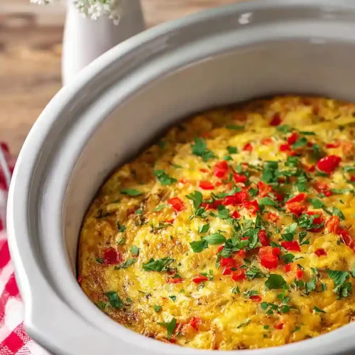 southwest crockpot breakfast casserole