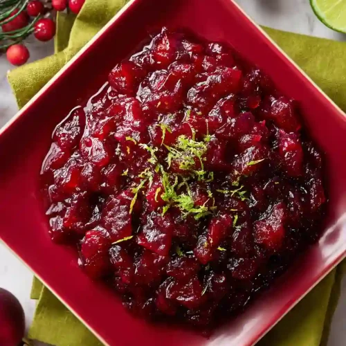 Jalapeño cranberry sauce