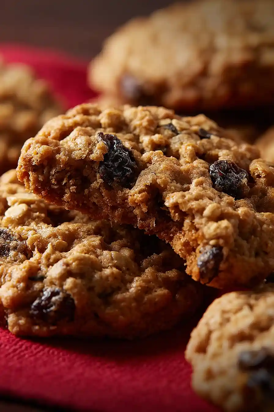 small batch oatmeal raisin cookies