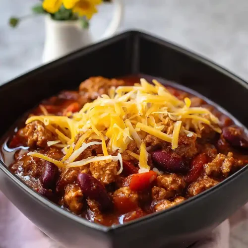 high protein turkey chili