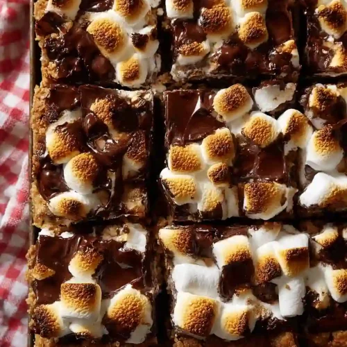 healthy s’mores bars