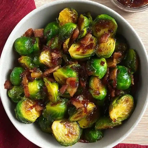 pepper jelly brussels sprouts