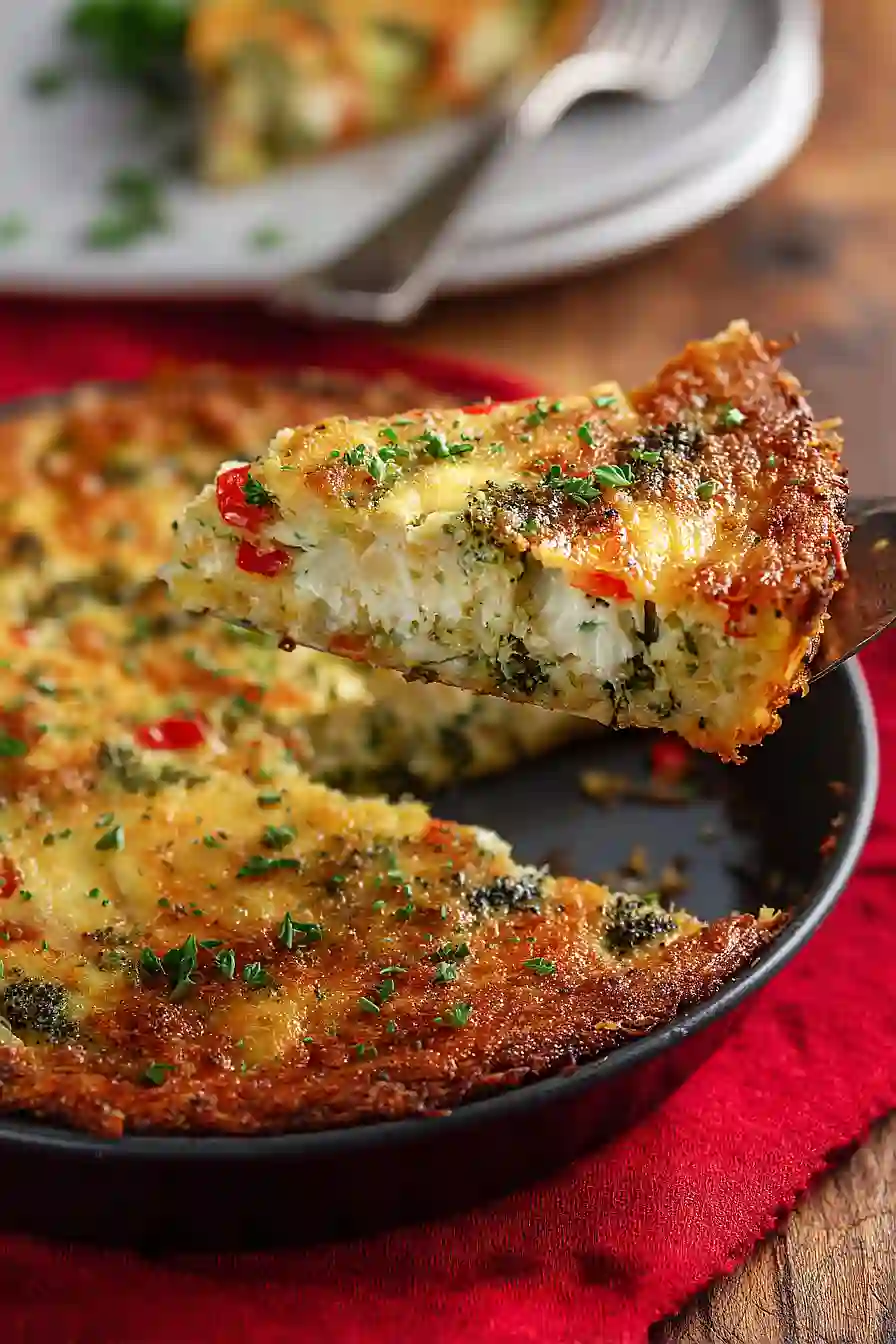 cottage cheese veggie quiche