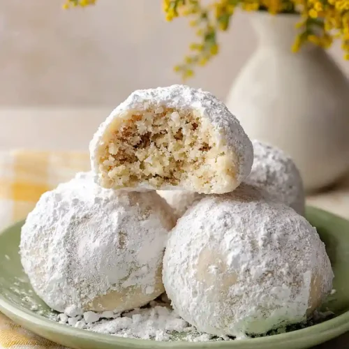 cream cheese snowball cookies