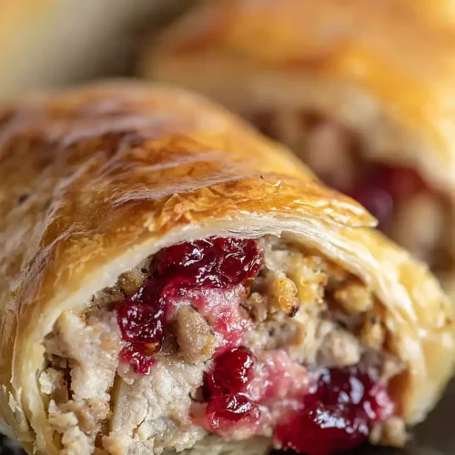 turkey stuffing sausage rolls