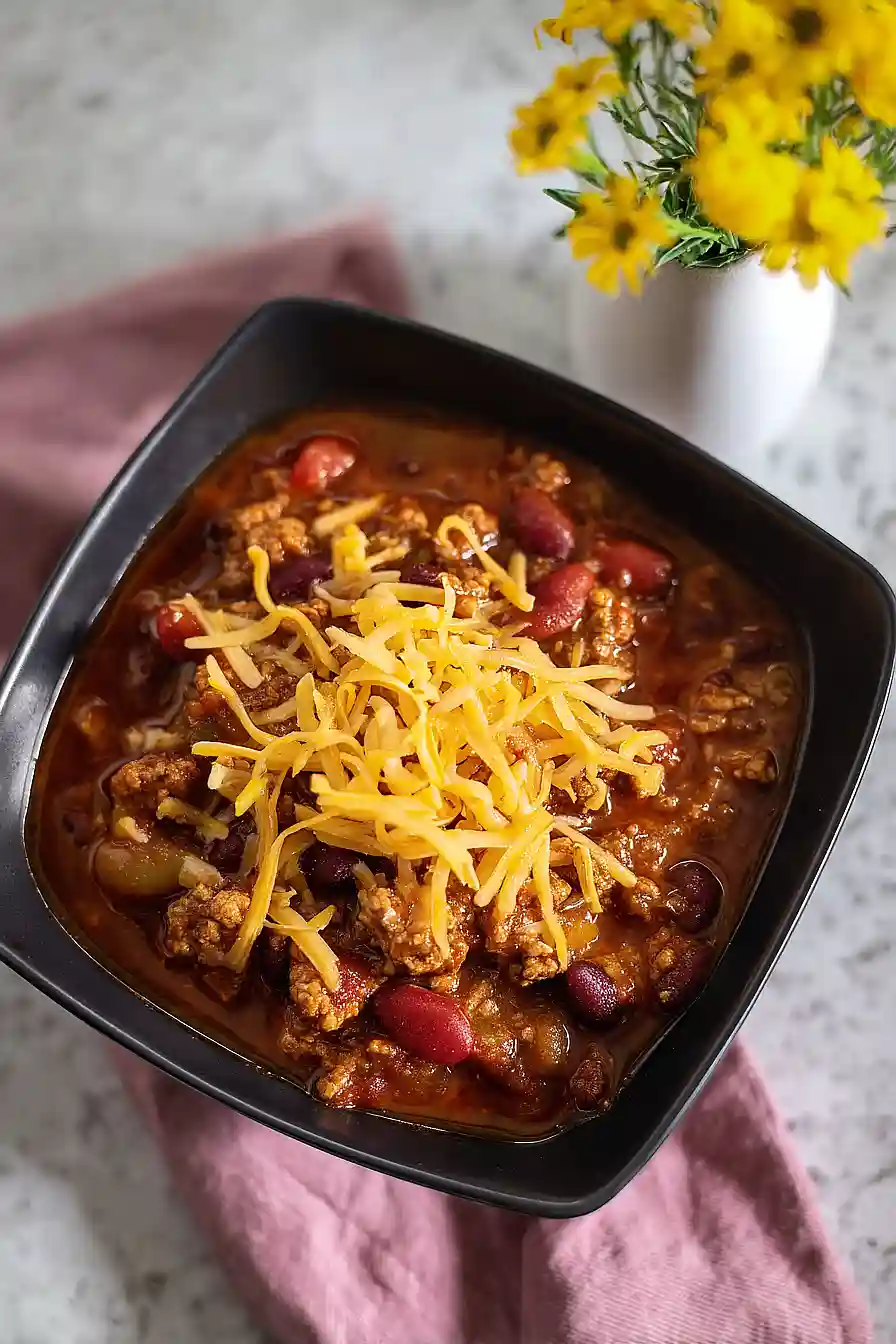 high protein turkey chili