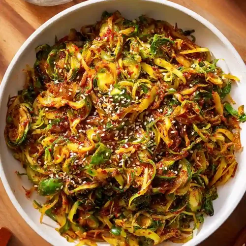 brussels sprouts kimchi