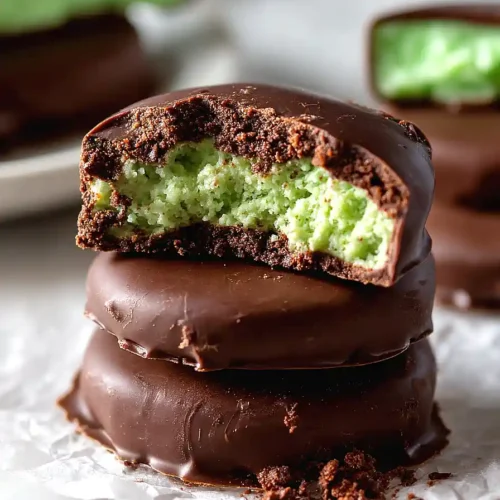 chocolate covered mint patties