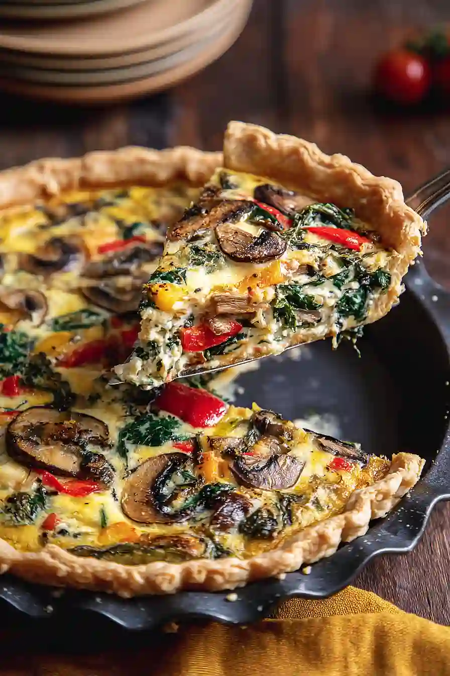 veggie quiche