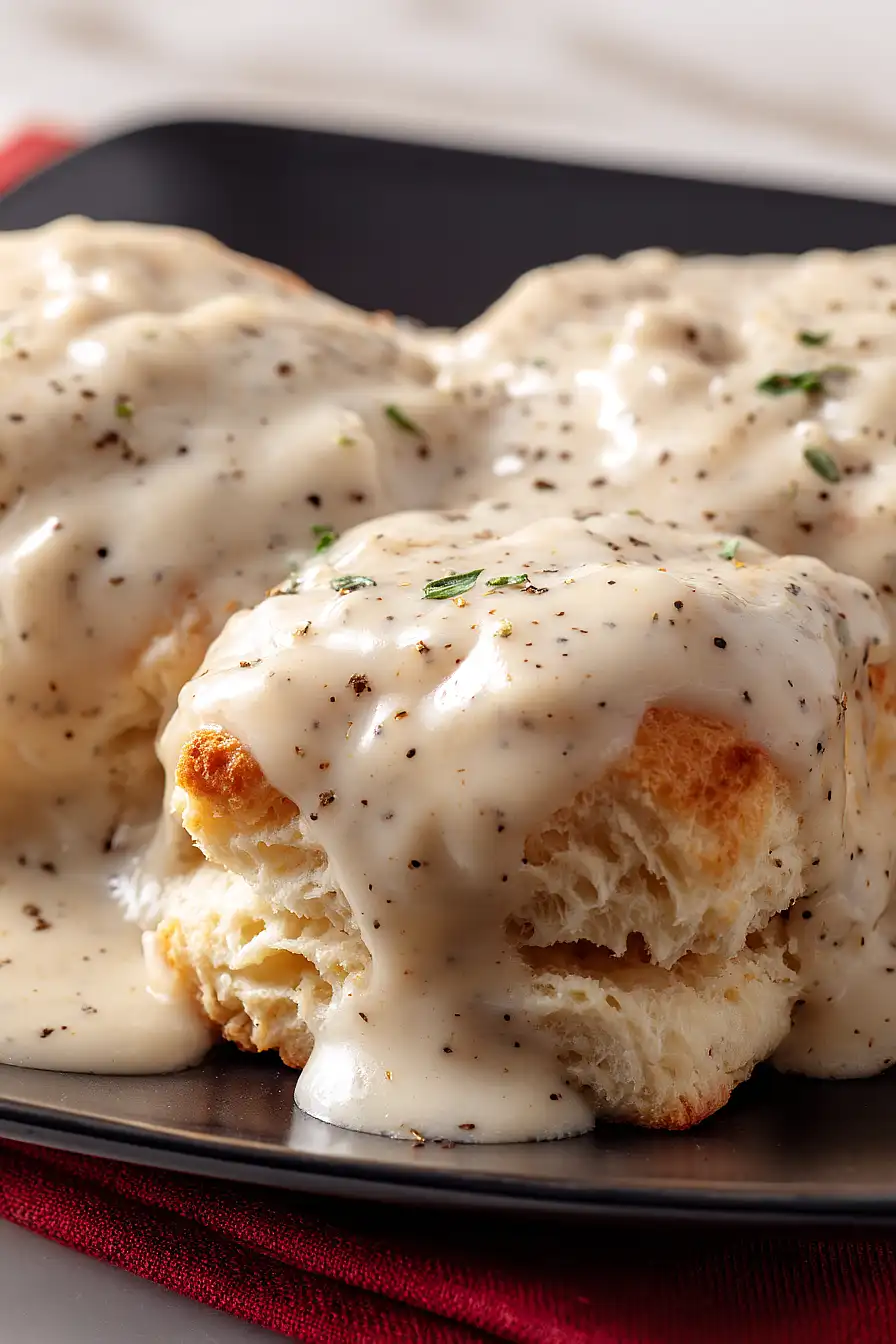 biscuits and gravy casserole without sausage