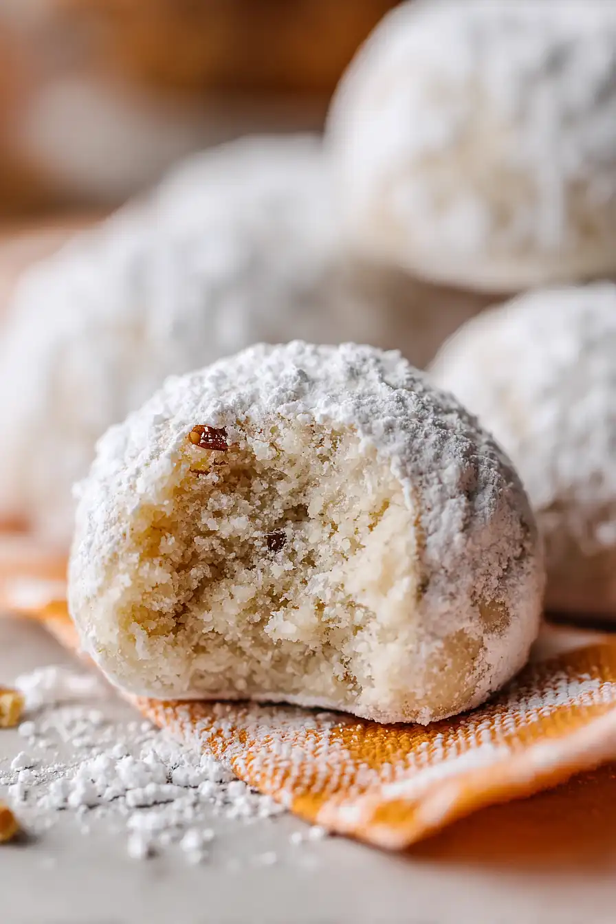 paleo russian tea cakes