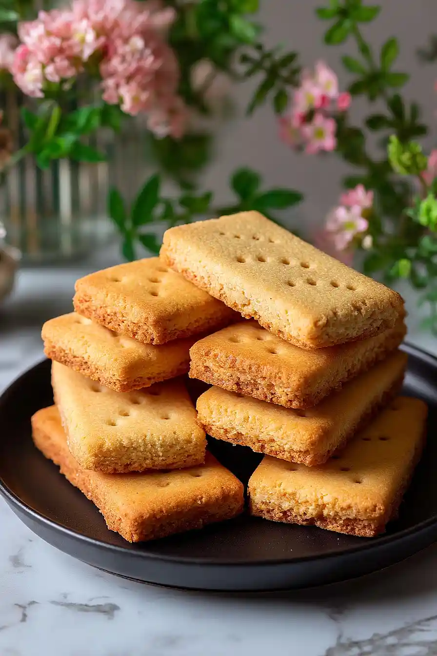 healthy shortbread cookies