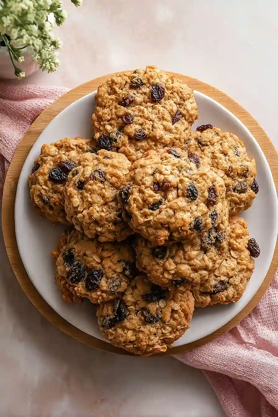 old fashioned oatmeal raisin cookies