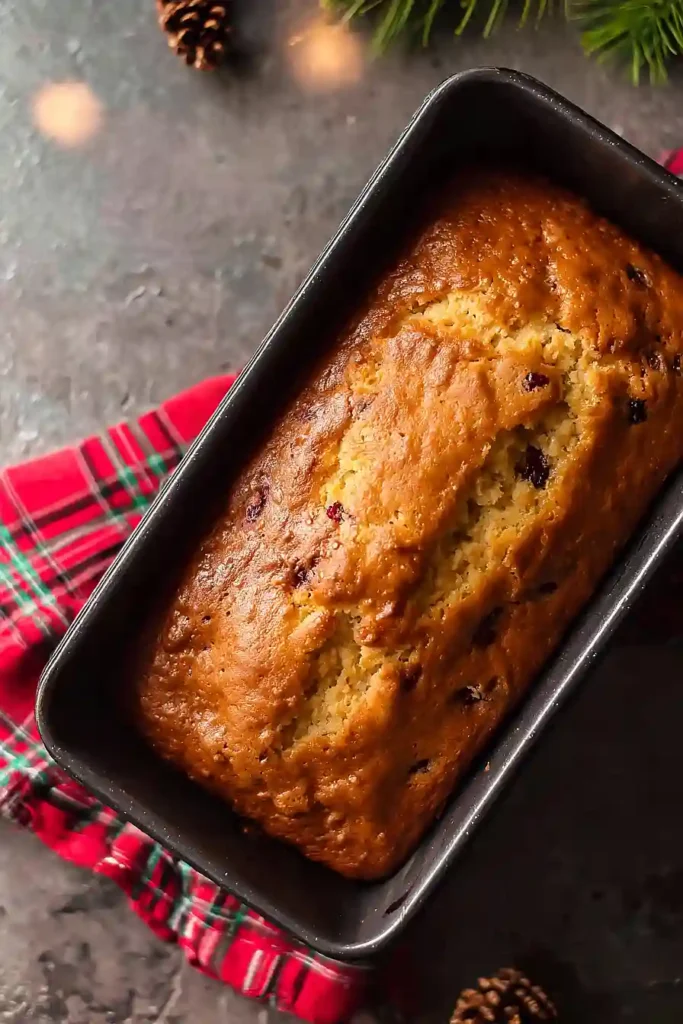 cherry eggnog bread
