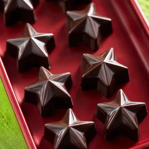 molded chocolate truffles