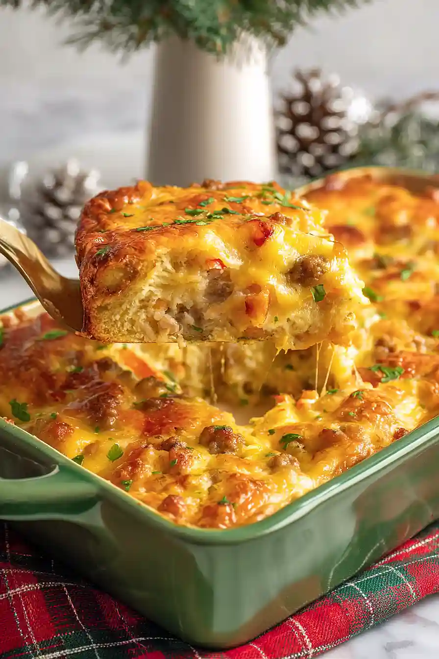 make ahead crescent roll breakfast casserole