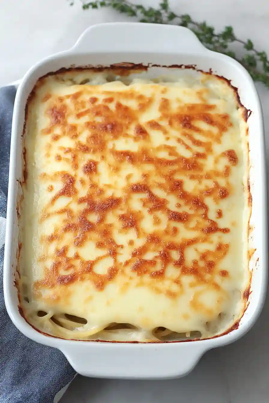 spaghetti brulee