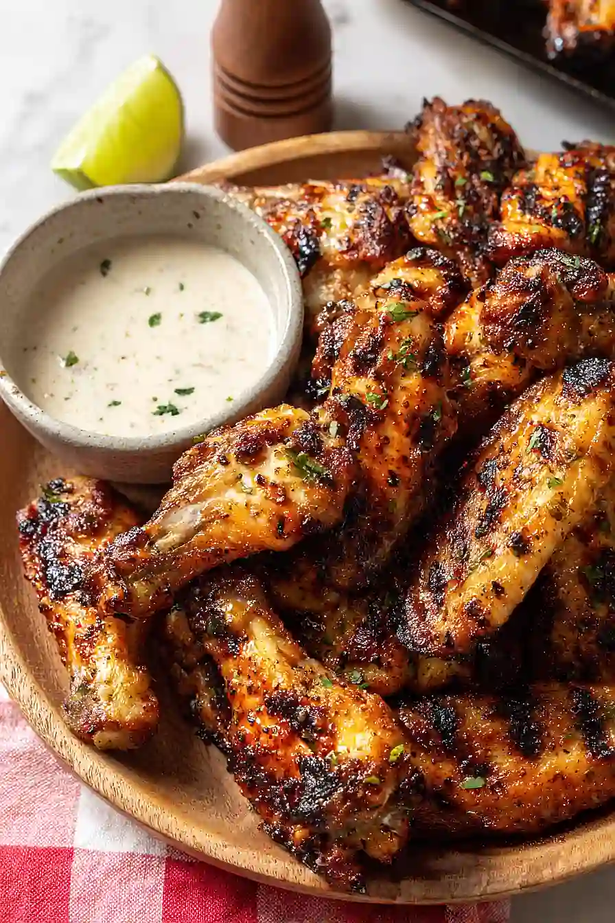 grilled chicken wings