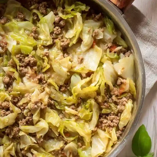 ground beef and cabbage