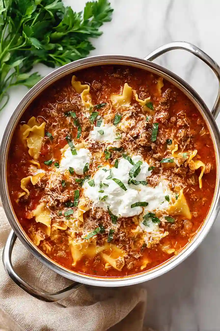 lasagna soup for a crowd
