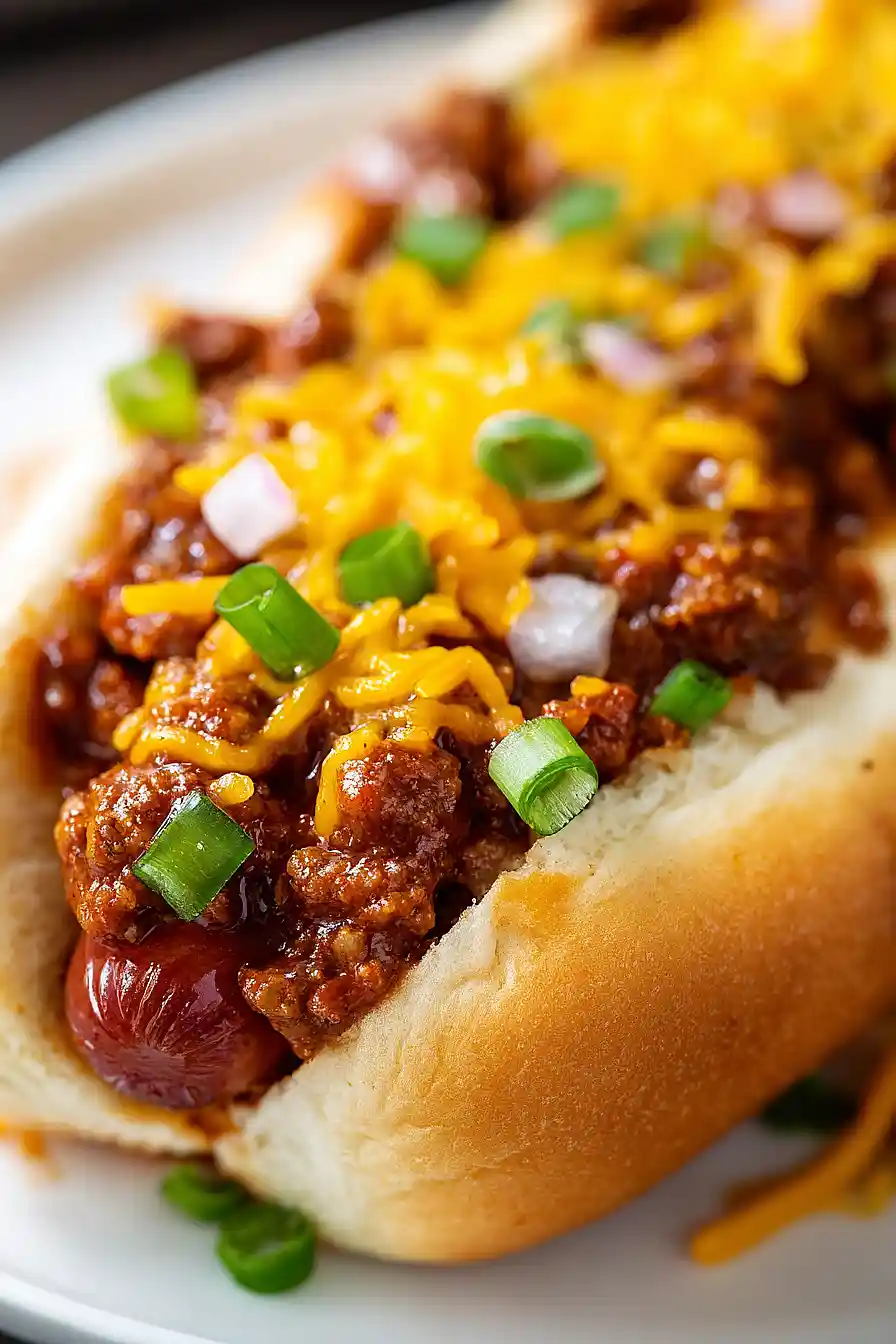 crockpot chili cheese dogs