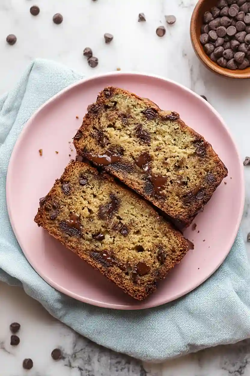 banana bread with cottage cheese and applesauce