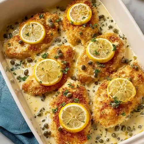 chicken piccata casserole