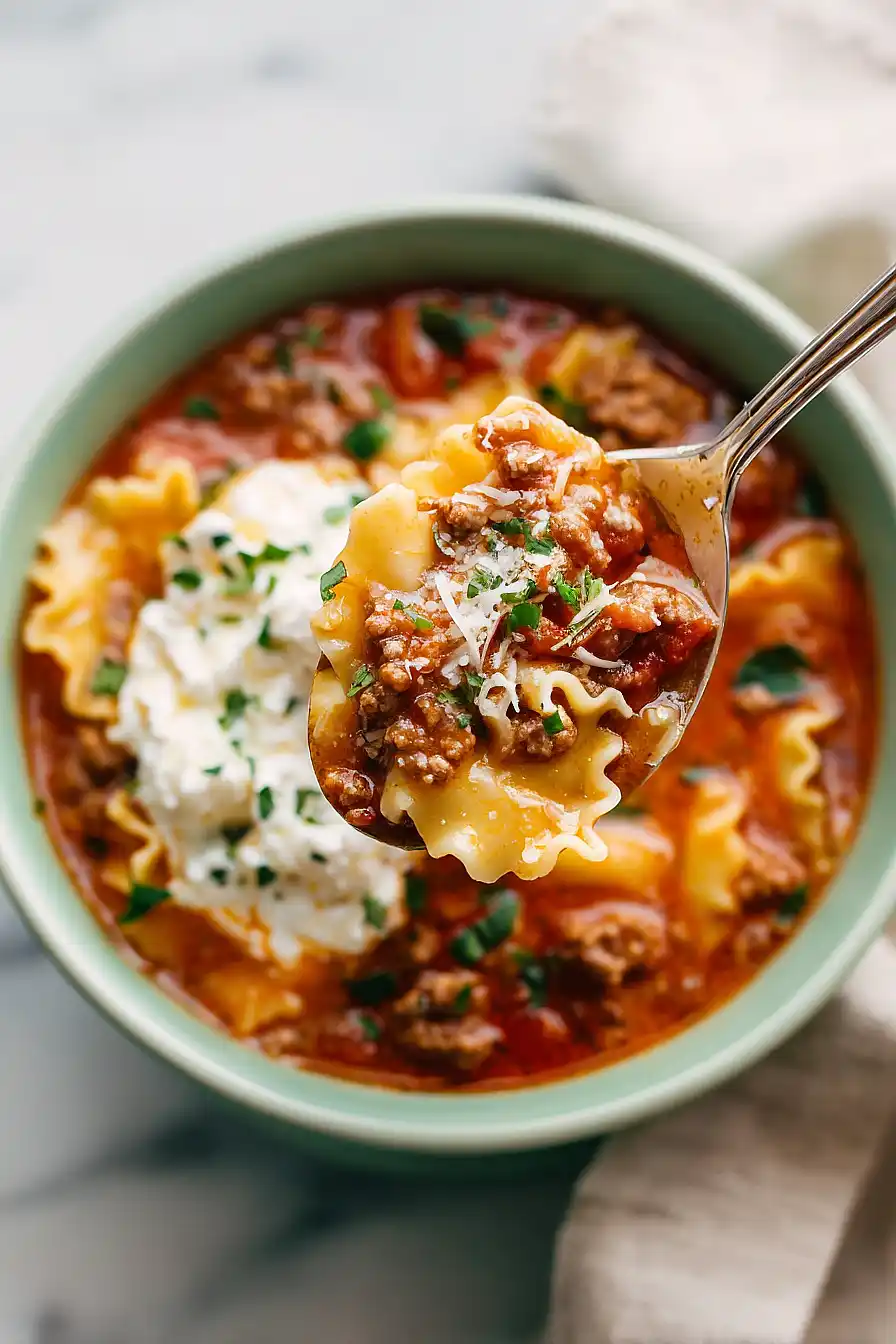 lasagna soup for a crowd