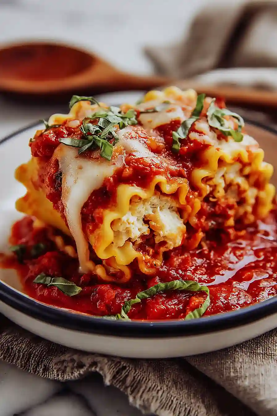 lasagna roll ups with cottage cheese