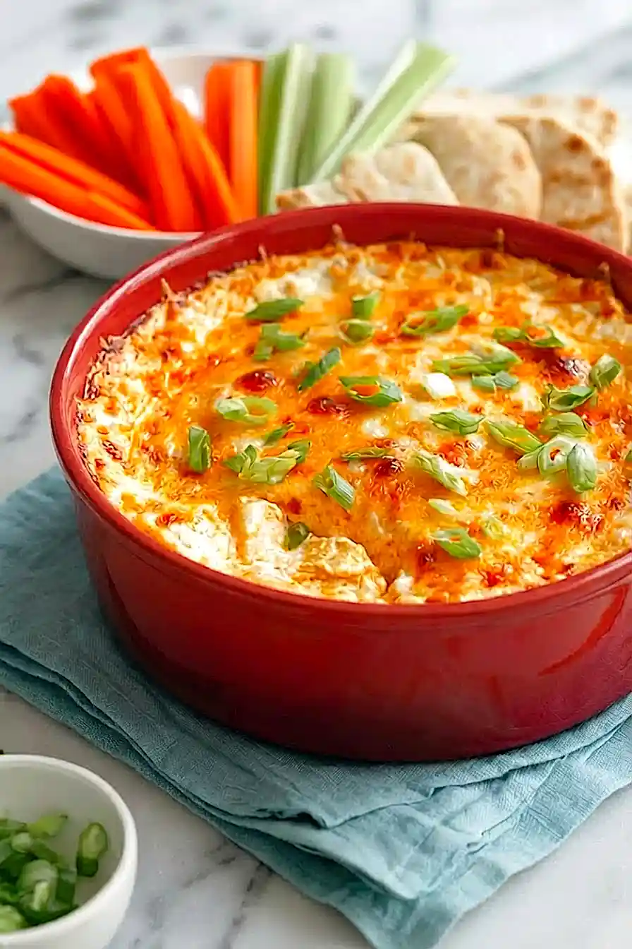 cottage cheese buffalo chicken dip
